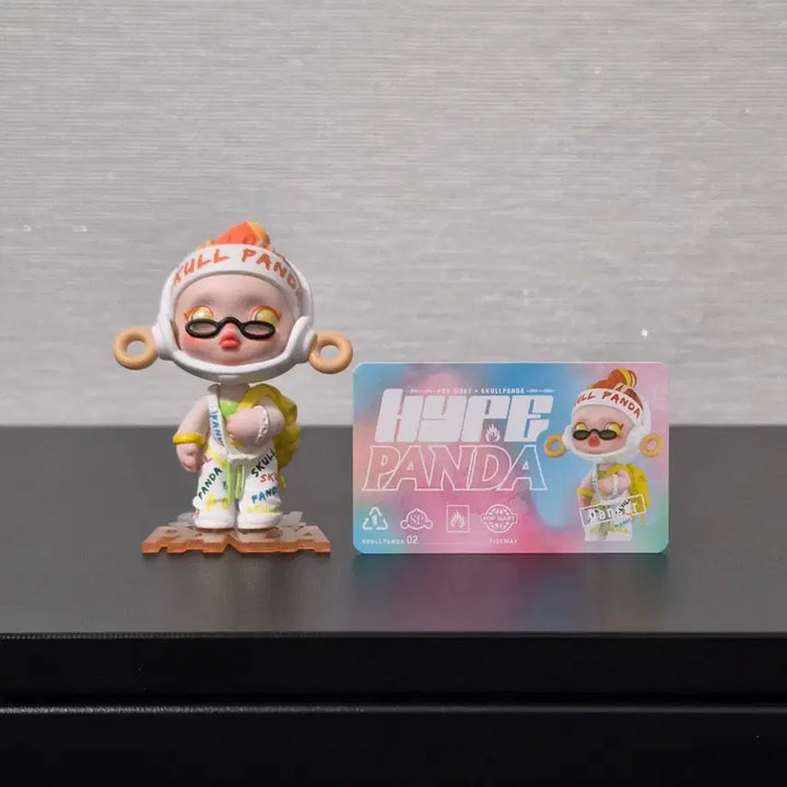 [BUNJANG] POP MART SKULLPANDA Hype Panda Dancer Figure / [팝마트] 8.2cm 스컬판다 피규어 2탄 하이프 판다 댄서