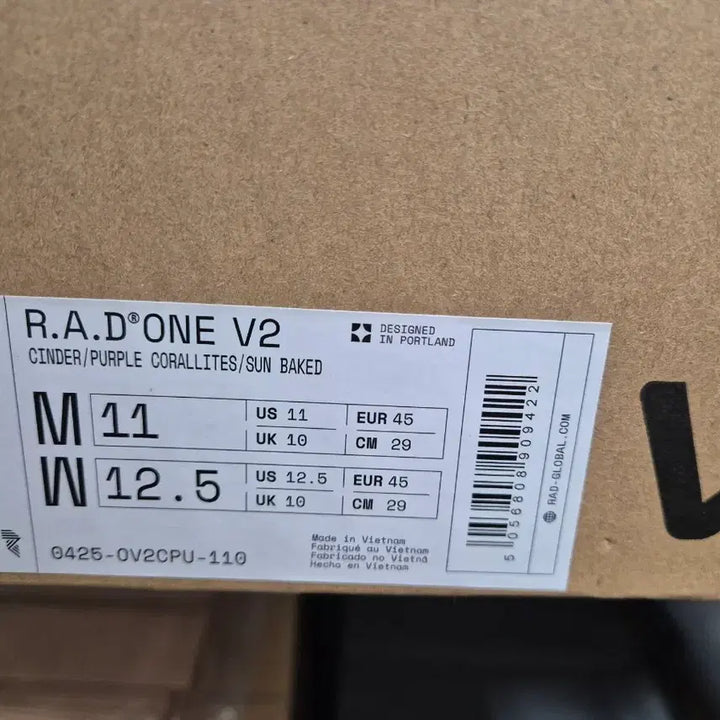 [BUNJANG] RAD ONE CrossFit Games Trainer V2 Cinder Purple / [290] RAD ONE 라드원 크로스핏 게임즈 트레이너 RAD ONE