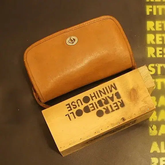 [BUNJANG] Vintage Leather Crossbody Bag / 490 미니크로스백 미니백 미니가방 레더백 작은백 빈티지가죽가방