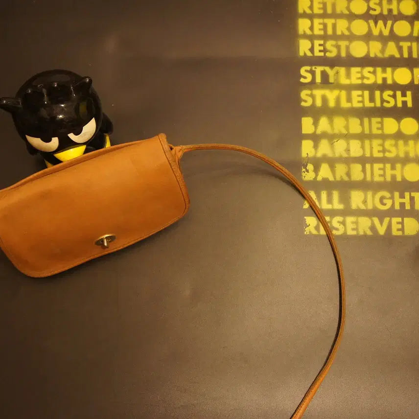 [BUNJANG] Vintage Leather Crossbody Bag / 490 미니크로스백 미니백 미니가방 레더백 작은백 빈티지가죽가방