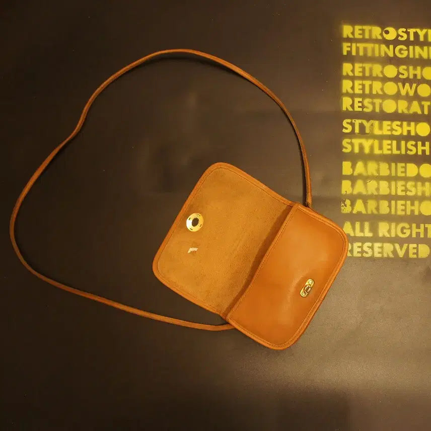 [BUNJANG] Vintage Leather Crossbody Bag / 490 미니크로스백 미니백 미니가방 레더백 작은백 빈티지가죽가방