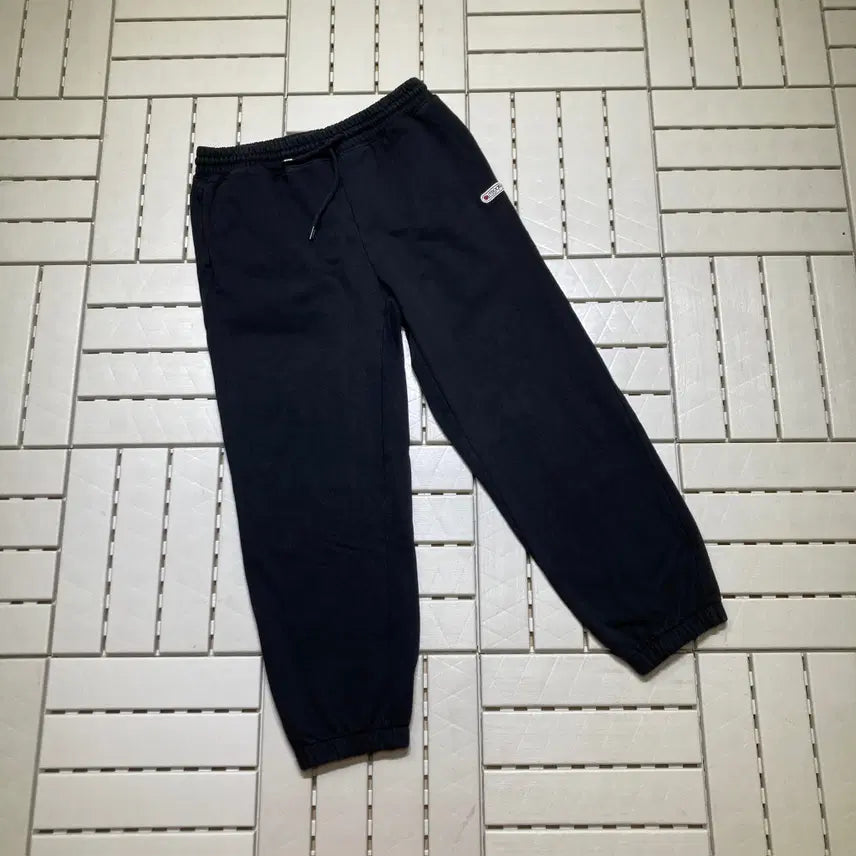[BUNJANG] USA Heavy Cotton Fleece Jogger Pants - Black / [L]USA 헤비원단 면 기모 조거팬츠 블랙 0468