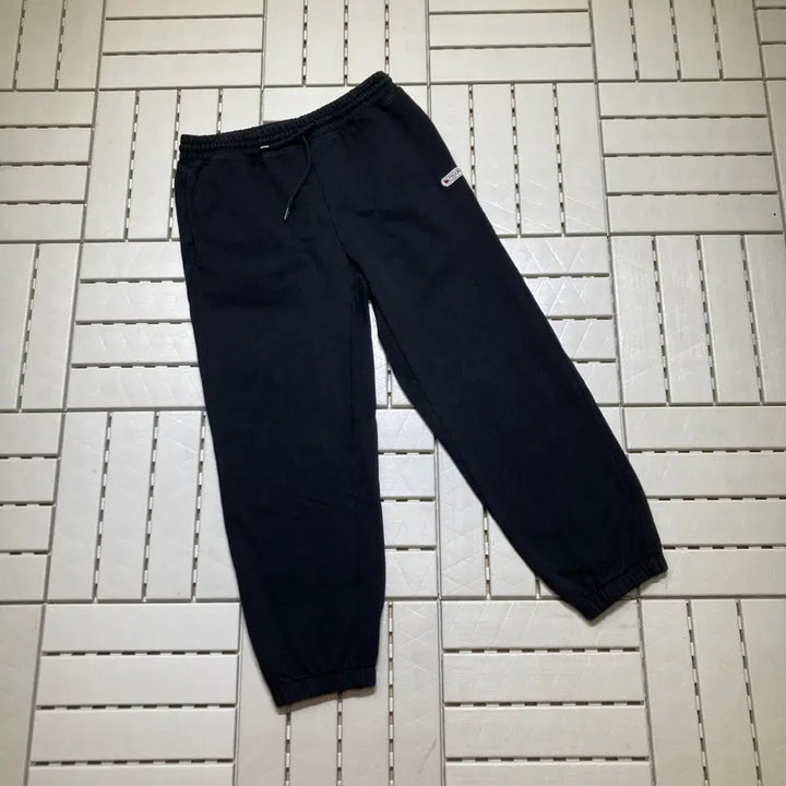 [BUNJANG] USA Heavy Cotton Fleece Jogger Pants - Black / [L]USA 헤비원단 면 기모 조거팬츠 블랙 0468