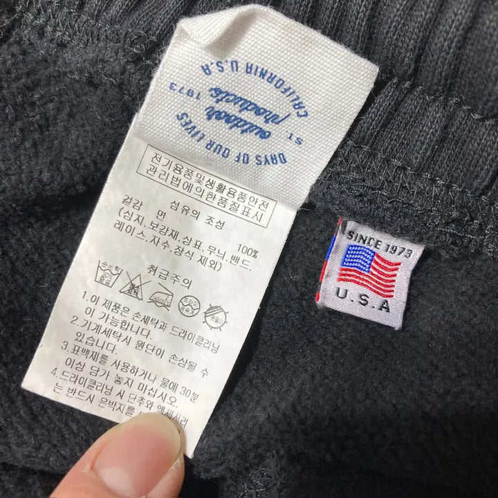 [BUNJANG] USA Heavy Cotton Fleece Jogger Pants - Black / [L]USA 헤비원단 면 기모 조거팬츠 블랙 0468