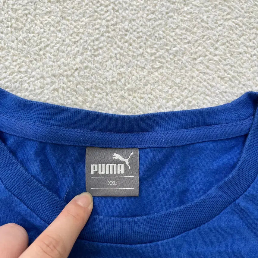 [BUNJANG] Puma XXL Big Logo Short Sleeve T-shirt / XXL 푸마 빅로고 반팔 티셔츠 0420M