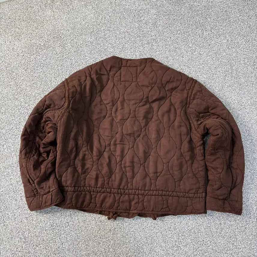 [BUNJANG] Zara Quilted Jacket with Waist String - Women&