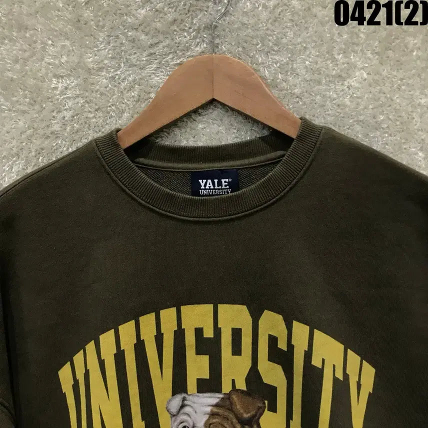[BUNJANG] Yale Bulldog Sweatshirt XL / 예일대 YALE 불독 맨투맨 티셔츠 xl