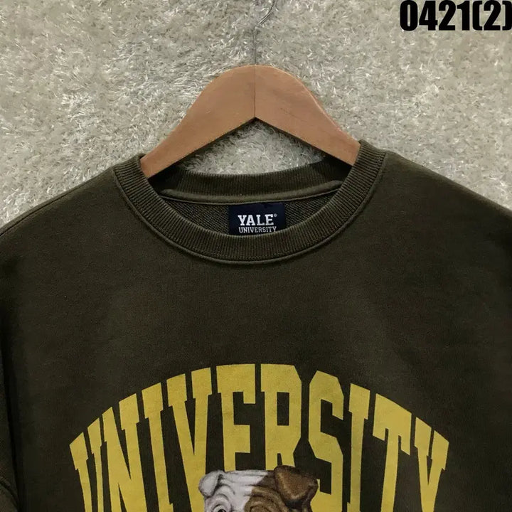 [BUNJANG] Yale Bulldog Sweatshirt XL / 예일대 YALE 불독 맨투맨 티셔츠 xl