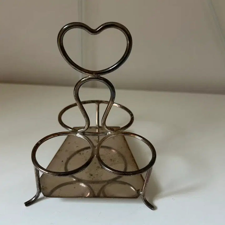 [SOLD OUT] 빈티지 실버플레이트 양념통 보관함