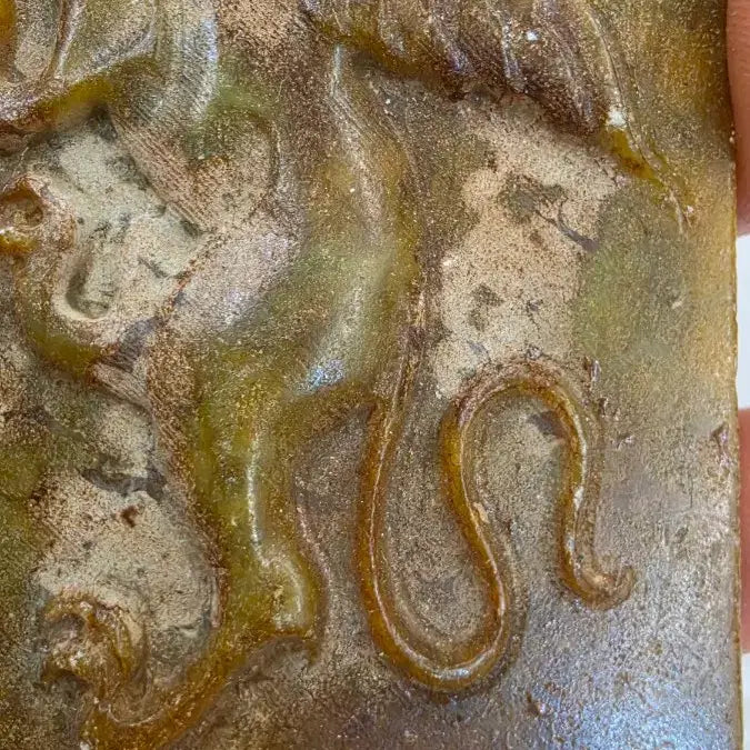 [BUNJANG] Unidentified Antique Winged Tiger Celadon / 고옥에강옥 날개달린호랑이