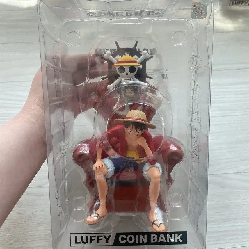 [BUNJANG] One Piece Luffy Coin Bank Figure / 원피스 루피 코인뱅크 피규어 저금통