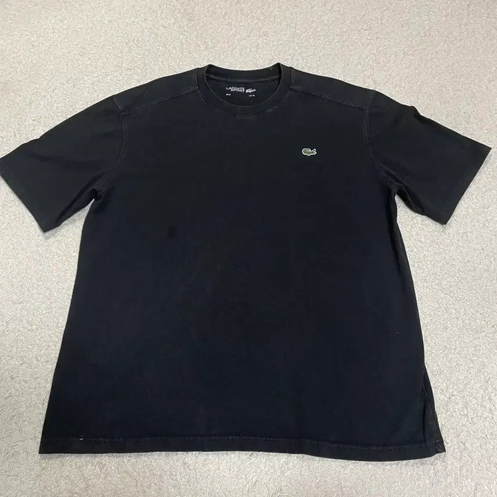 [BUNJANG] Lacoste Black Short Sleeve T-shirt XL / 라코스테 블랙 반팔 티셔츠 xl