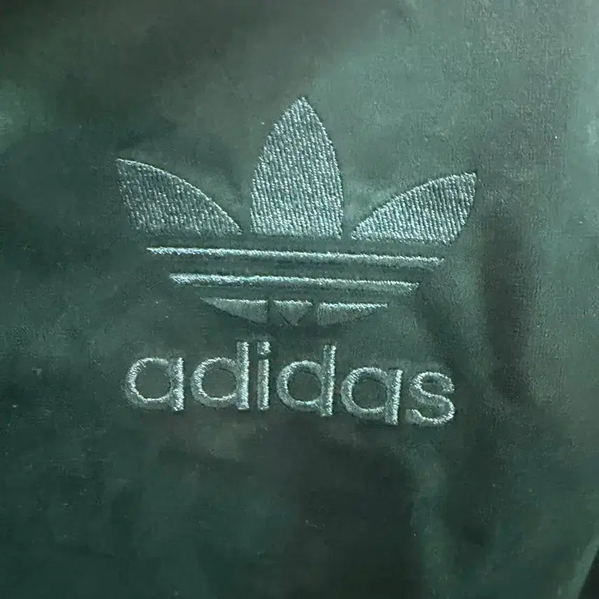 [BUNJANG] Adidas Velvet Track Top Green S / 아디다스 벨벳 트랙탑 그린 S