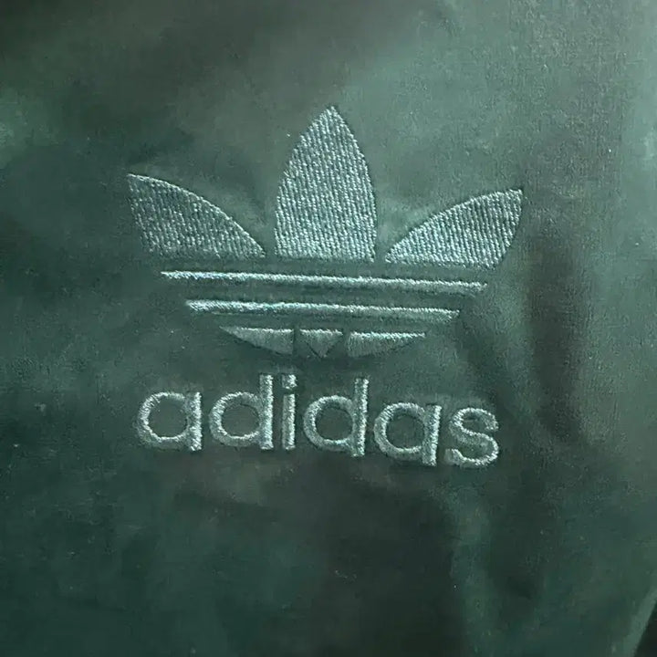 [BUNJANG] Adidas Velvet Track Top Green S / 아디다스 벨벳 트랙탑 그린 S