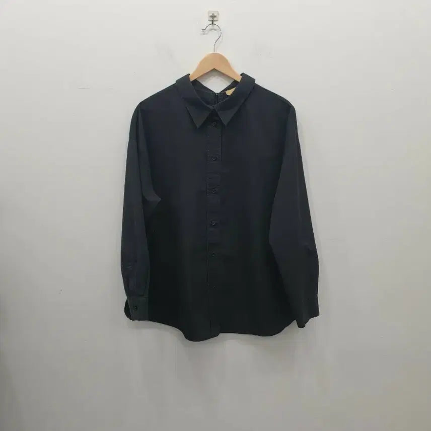 [BUNJANG] SYSTEM EDITO Black Ribbon Blouse / 시스템 EDITO 블랙 리본 블라우스 (66-77)