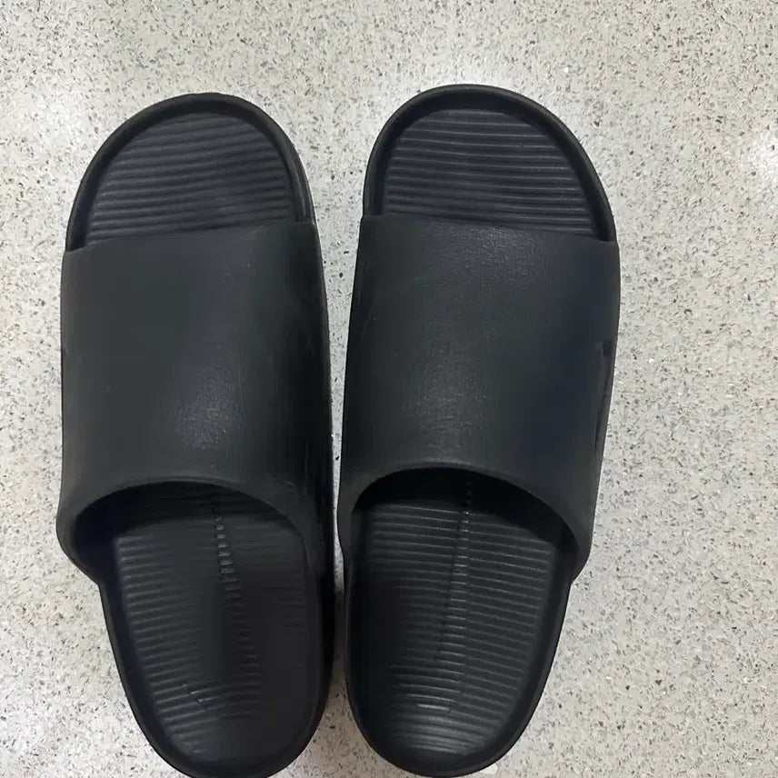 [BUNJANG] Nike Calm Slippers Black / 나이키 캄 슬리퍼 블랙