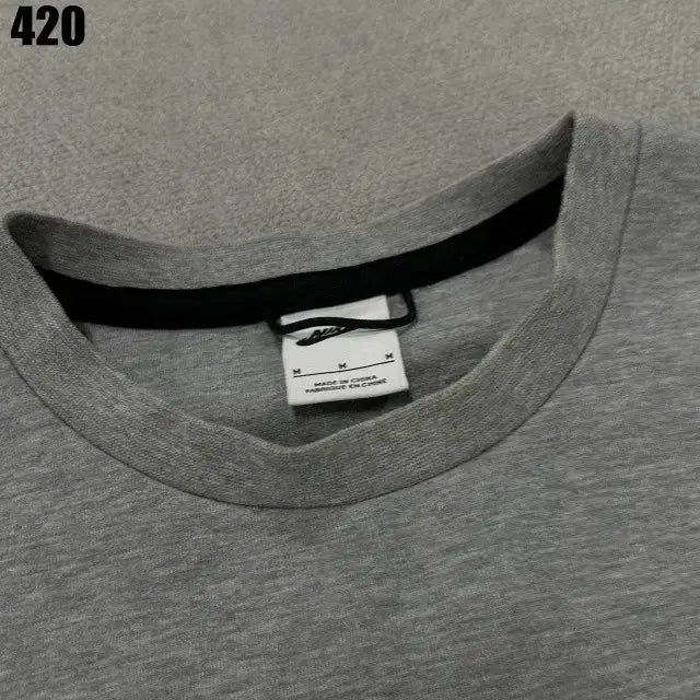 [BUNJANG] Nike Tech Fleece Sweatshirt Gray / 나이키 Tech Fleece 맨투맨 회색