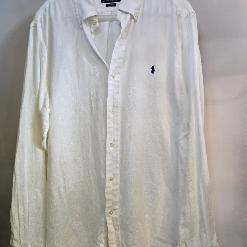 [SOLD OUT] 폴로 랄프로렌 린넨 셔츠 화이트