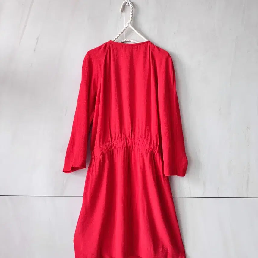 [BUNJANG] Sandro Red Dress (Size 2) / 컨디션 촤상 sandro 레드 원피스 사이즈 2(55사이즈)