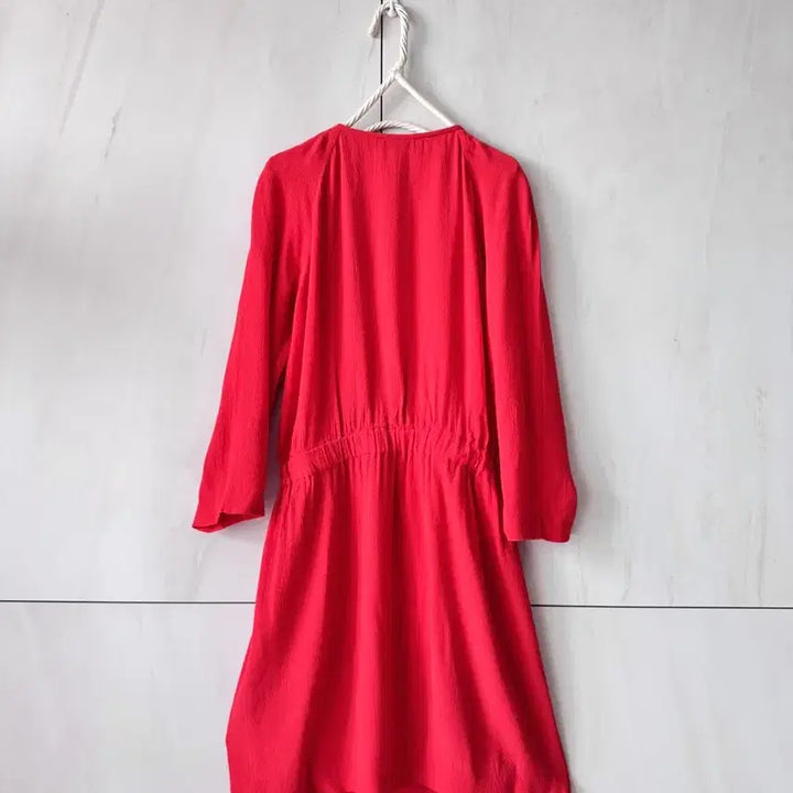 [BUNJANG] Sandro Red Dress (Size 2) / 컨디션 촤상 sandro 레드 원피스 사이즈 2(55사이즈)