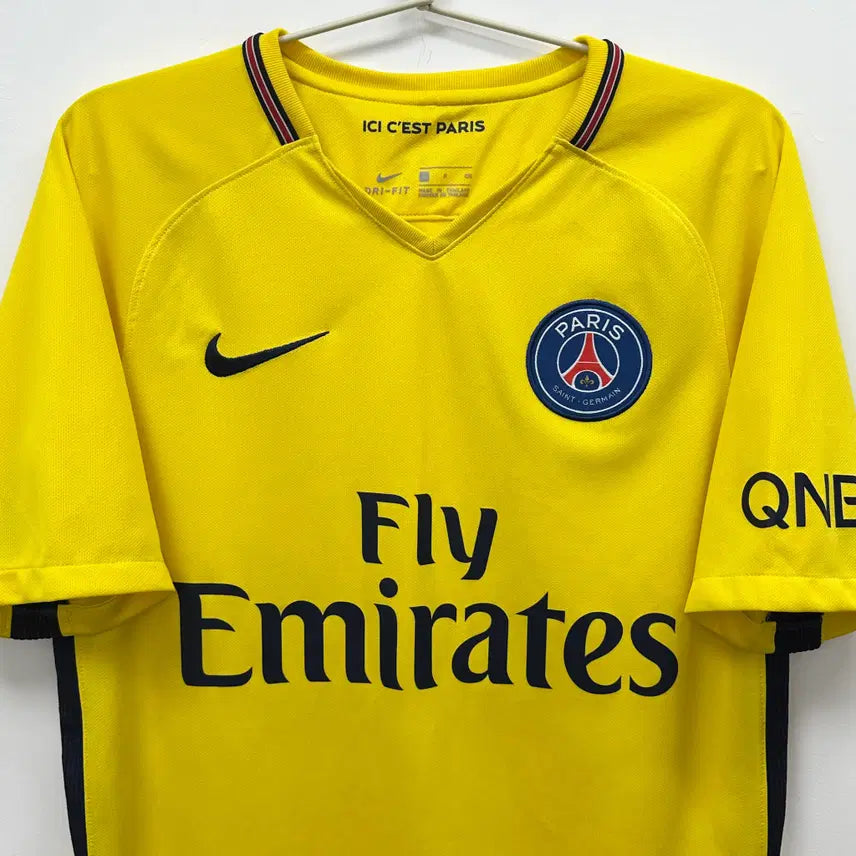 [BUNJANG] Nike Paris Saint-Germain 17-18 Away Jersey S / (2746) 나이키 파리생제르망 17-18 어웨이 노마킹 유니폼 S