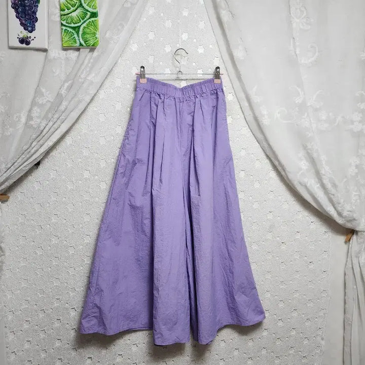 [SOLD OUT] 보라 와이드팬츠 여성55