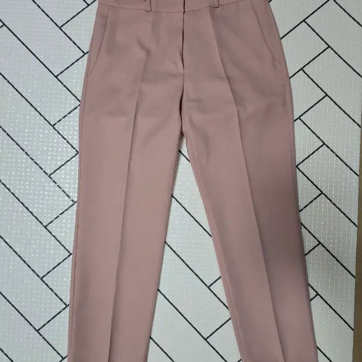 [BUNJANG] Pink Summer Slacks Pants (Size S) / 새상품) 봄 여름 슬랙스 바지 S