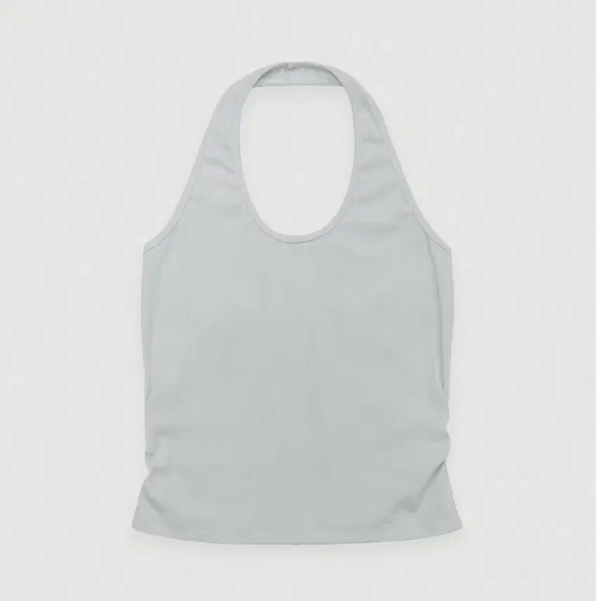 [SOLD OUT] 포에토 커넥트 홀터넥 탑 뮤트 블루