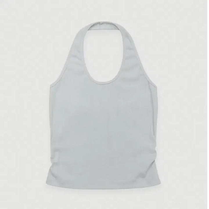[SOLD OUT] 포에토 커넥트 홀터넥 탑 뮤트 블루