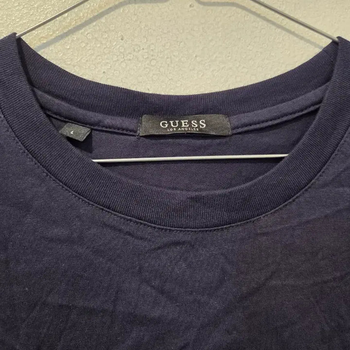[BUNJANG] Guess LA California Navy T-shirt / 게스 LA 캘리포니아 반팔 티셔츠 네이비
