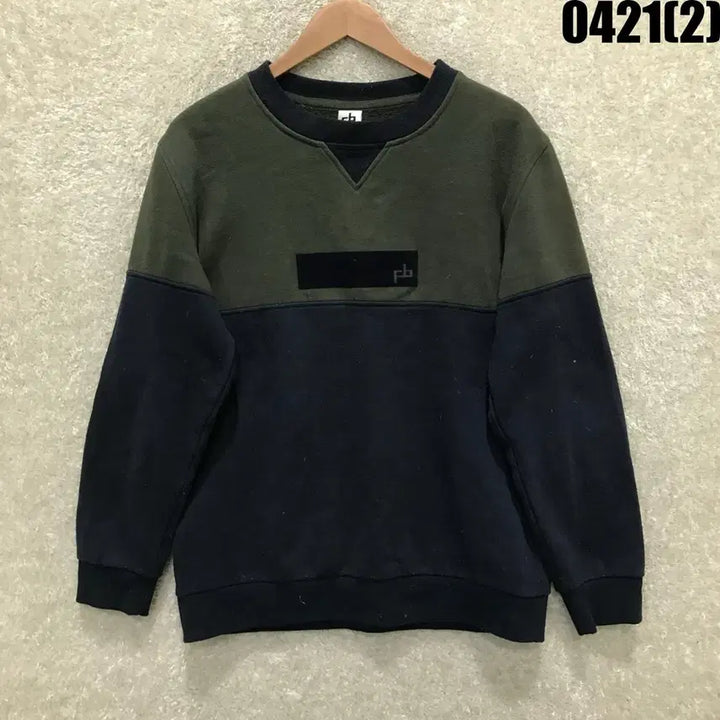 [BUNJANG] Fubu Color Block Sweatshirt L / Fubu 배색 맨투맨 티셔츠 L