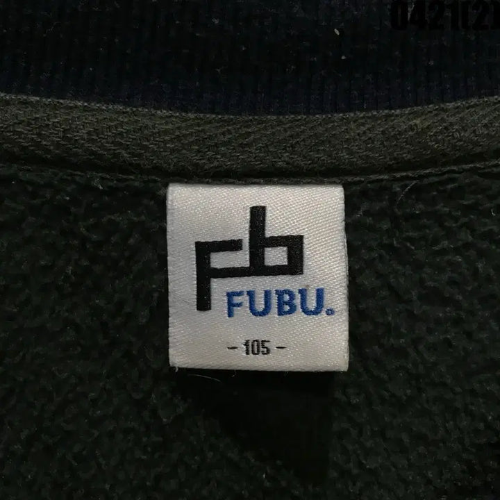 [BUNJANG] Fubu Color Block Sweatshirt L / Fubu 배색 맨투맨 티셔츠 L