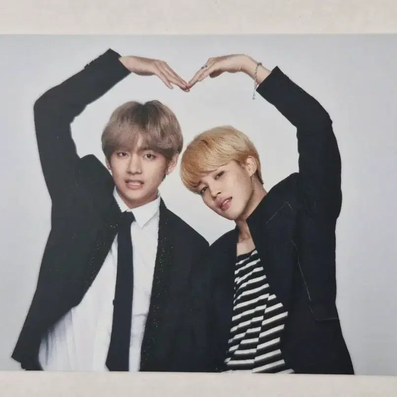 [BUNJANG] BTS Wings Concert ARMY Booth Unit Postcard Jimin, V / 방탄소년단 윙파콘 아미부스 유닛포카 / 엽서 지민, 뷔