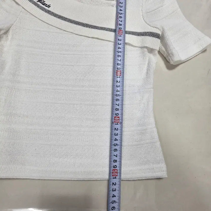 [SOLD OUT] 0034 EGOIST 에고이스트 오프화이트 오프숄더 니트 반팔 66 슬림