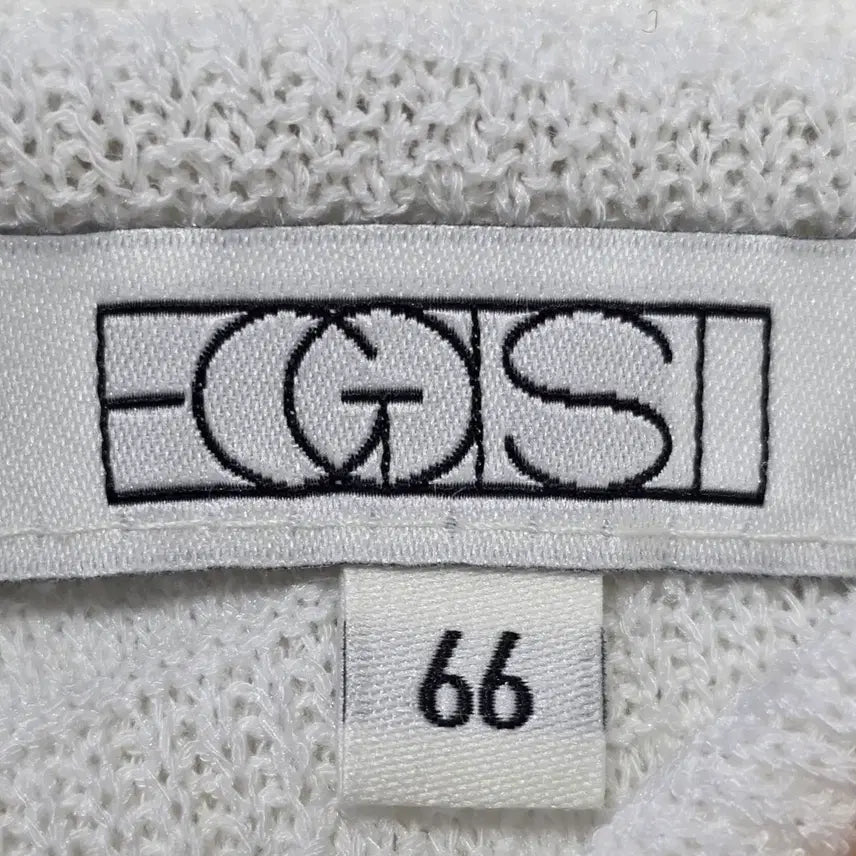 [SOLD OUT] 0034 EGOIST 에고이스트 오프화이트 오프숄더 니트 반팔 66 슬림