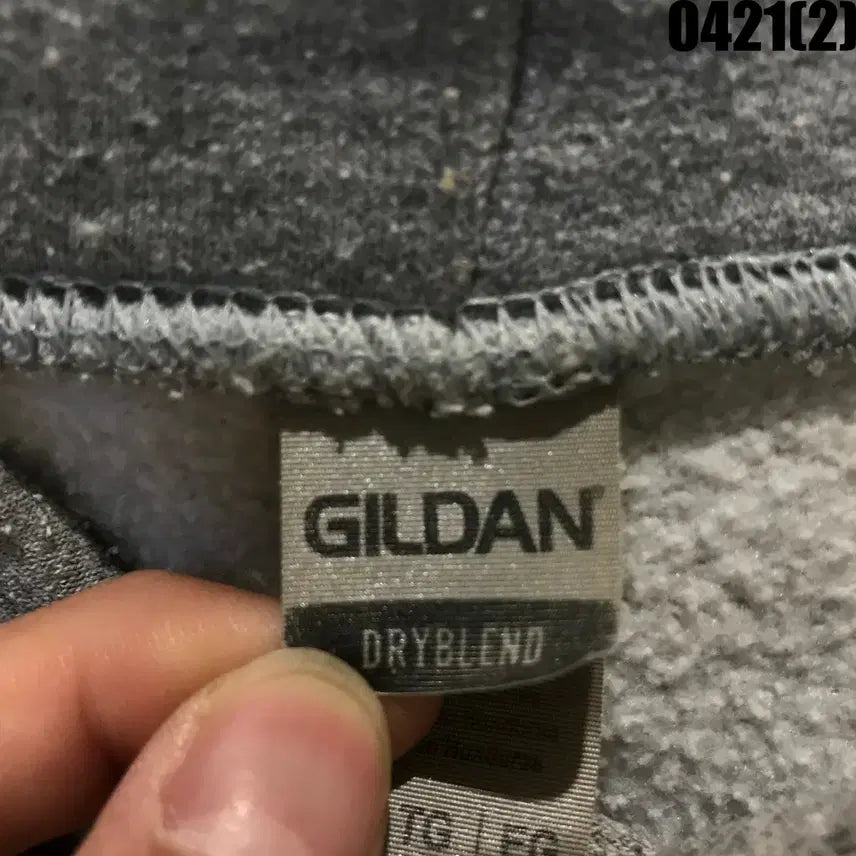 [BUNJANG] GILDAN Underdogs Fleece Hoodie Gray XL / GILDAN Underdogs 기모 후드티 그레이 xl