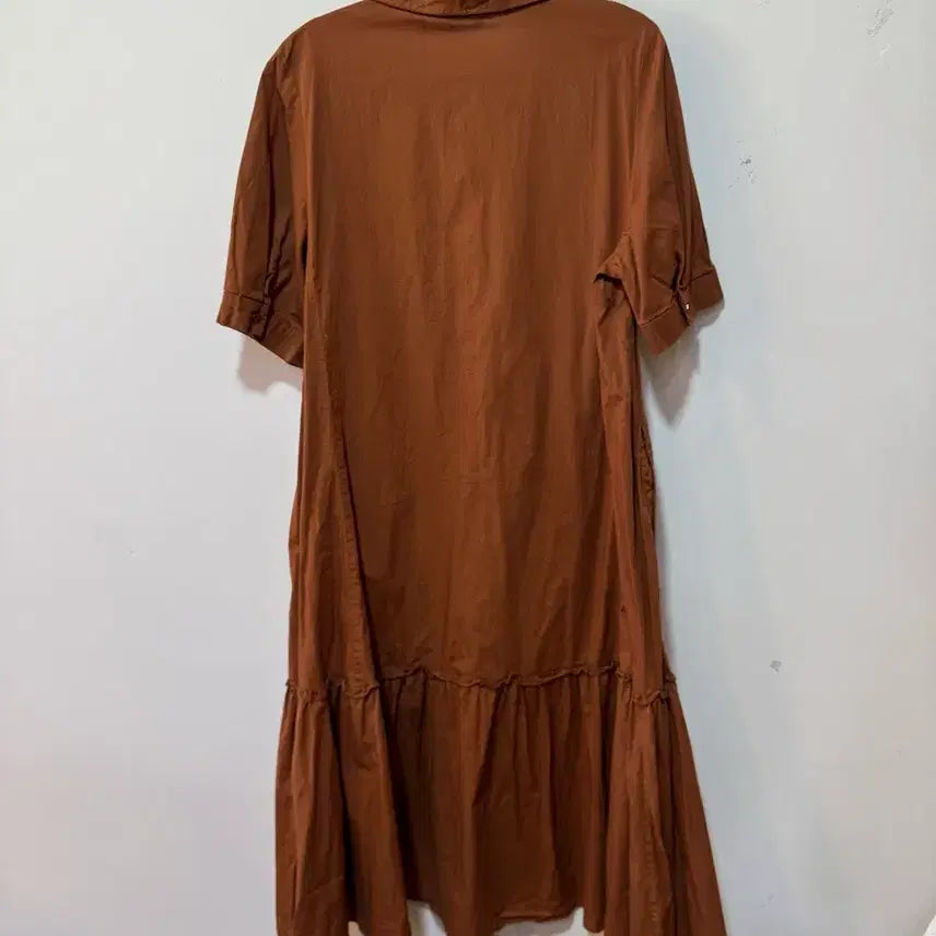 [SOLD OUT] 지오송지오 브라운 셔츠 원피스95