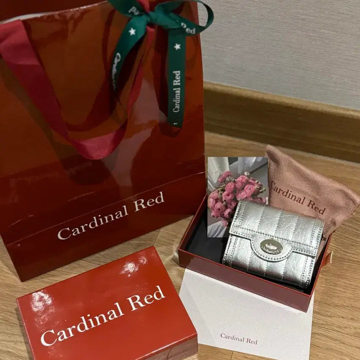 [BUNJANG] Cardinal Red Wallet / 카디널레드 지갑