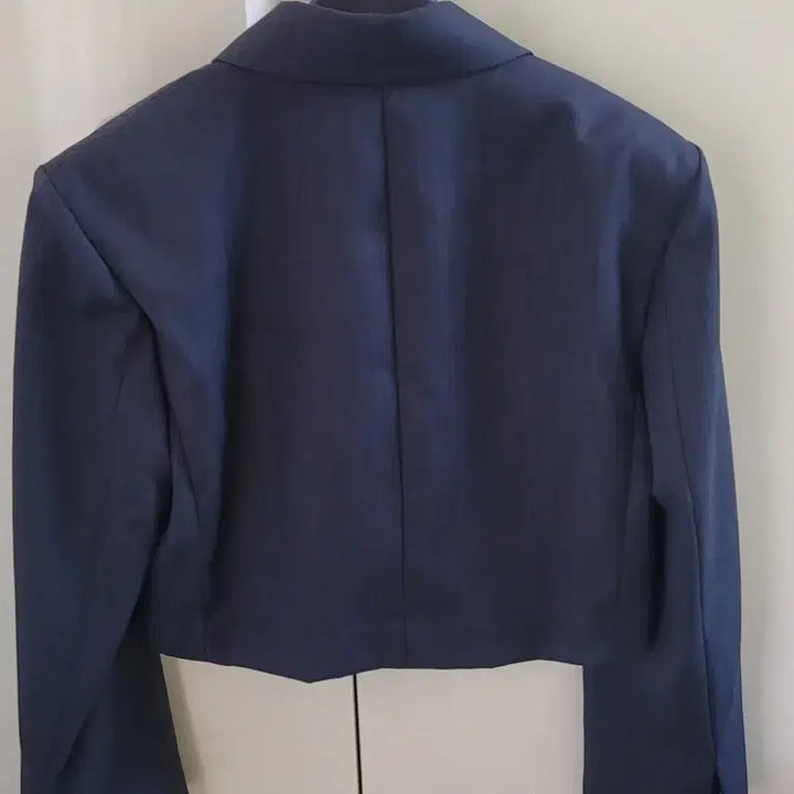[BUNJANG] Blossom H Company Cropped Navy Jacket / 블러썸에이치컴퍼니 자켓
