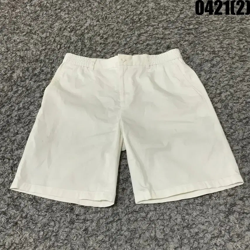 [SOLD OUT] Mind bridge 화이트 면 반바지 5부 30