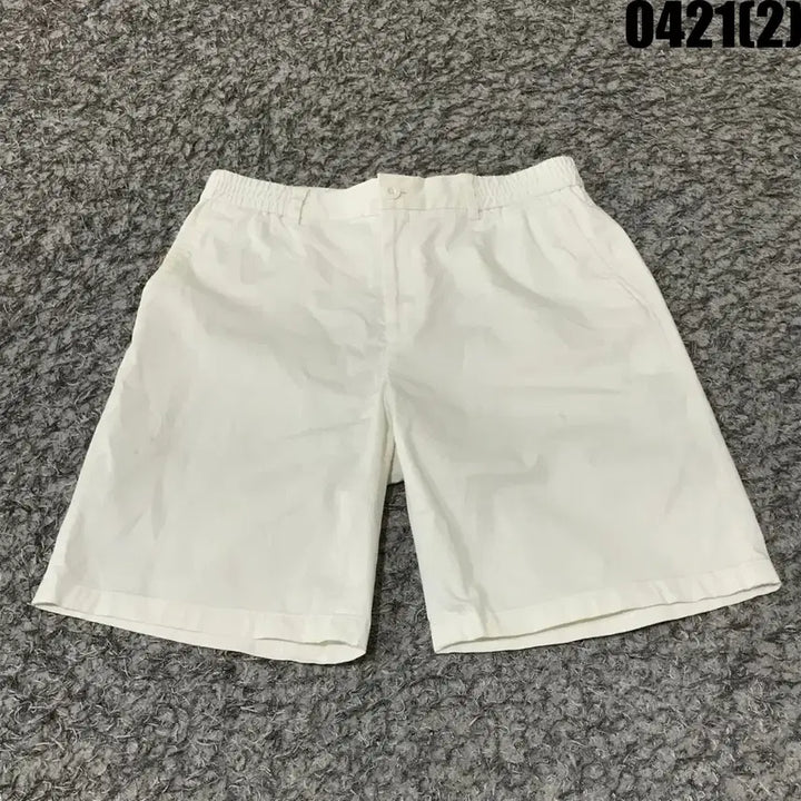 [SOLD OUT] Mind bridge 화이트 면 반바지 5부 30