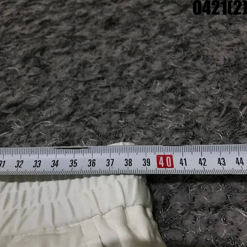 [SOLD OUT] Mind bridge 화이트 면 반바지 5부 30