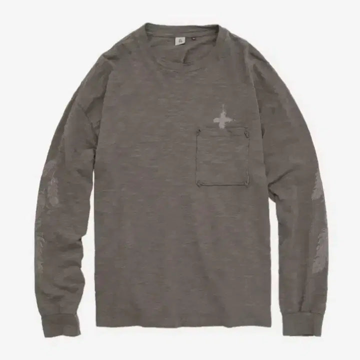 [BUNJANG] Polytelu Feather Long Sleeve Brown / [2] 폴리테루 페더 롱슬리브 브라운