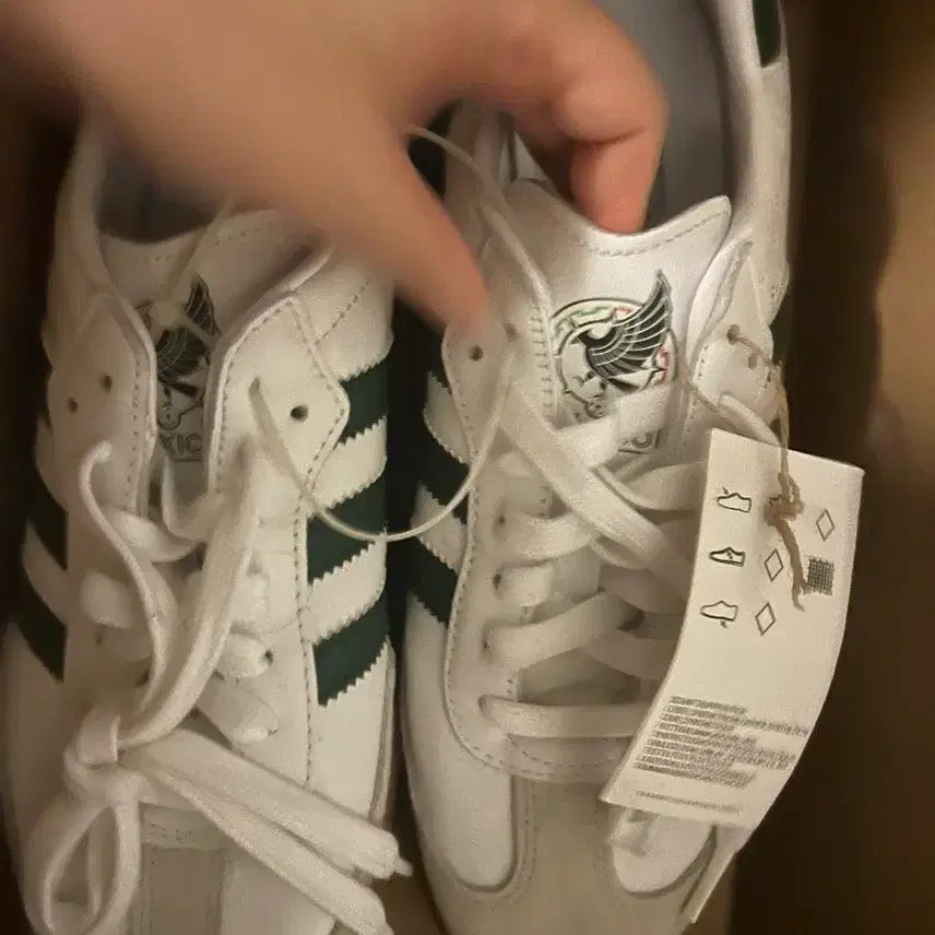 [BUNJANG] Adidas Samba Mexico White Sneakers / 정품 260 아디다스 삼바 멕시코 화이트 신발