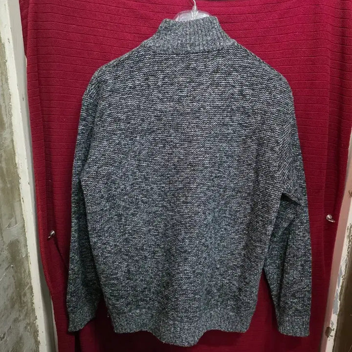 [BUNJANG] Vintage Knit Quilted Zip-Up Jacket / [110]니트 퀼팅 집업 자켓.   /16
