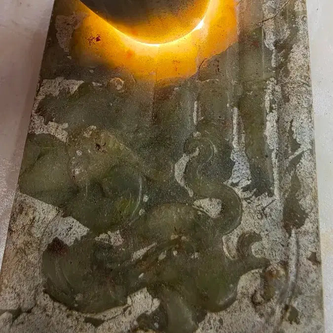 [BUNJANG] Jade Dragon Under Moonlight Sculpture / 고옥에강옥 달빛아래용