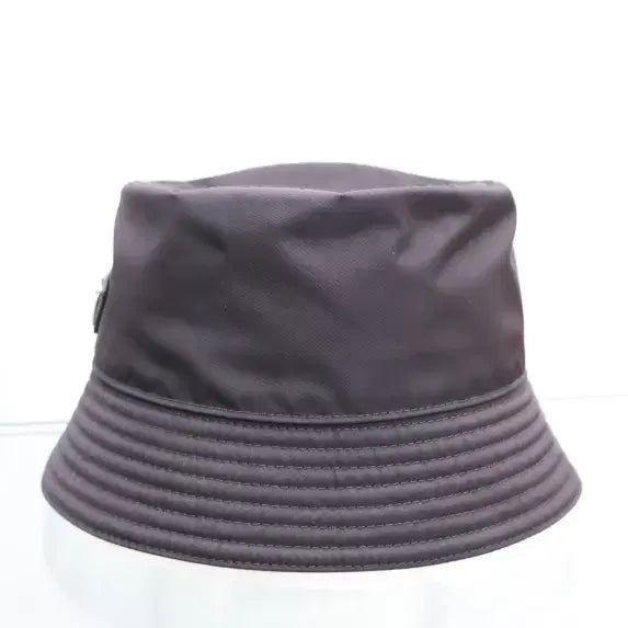 [BUNJANG] Prada Re-Nylon Triangle Logo Bucket Hat / 프라다 미사용 새상품 리나일론 삼각로고 버킷 햇 모자 2hc137