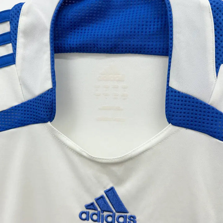 [BUNJANG] Adidas Greece National Team 06-08 Home Jersey / (2748) 아디다스 그리스 국대 06-08시즌 홈 노마킹 유니폼 해외L