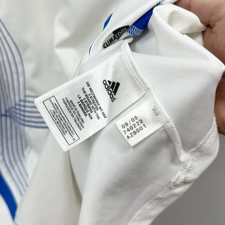 [BUNJANG] Adidas Greece National Team 06-08 Home Jersey / (2748) 아디다스 그리스 국대 06-08시즌 홈 노마킹 유니폼 해외L