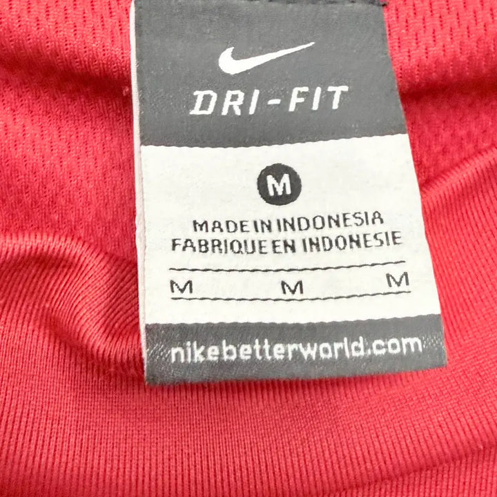 [BUNJANG] Nike Dri-FIT Long Sleeve T-Shirt (Red, M) / 나이키 드라이핏 기능성 긴팔 티셔츠 레드 (M)